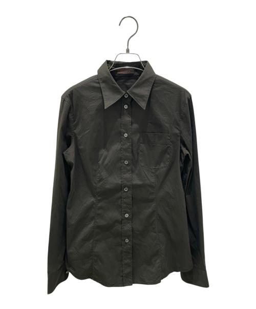 PRADA（プラダ）PRADA (プラダ) 長袖シャツ カーキ サイズ:42の古着・服飾アイテム