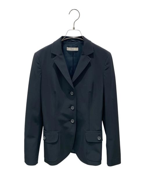 PRADA（プラダ）PRADA (プラダ) テーラードジャケット ブラック サイズ:38の古着・服飾アイテム