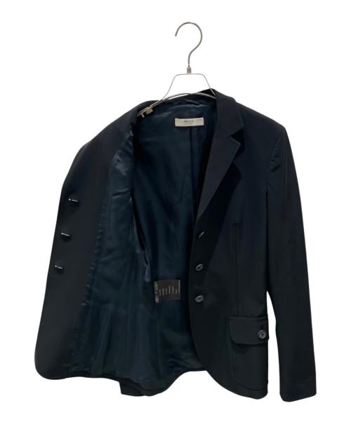PRADA（プラダ）PRADA (プラダ) テーラードジャケット ブラック サイズ:38の古着・服飾アイテム