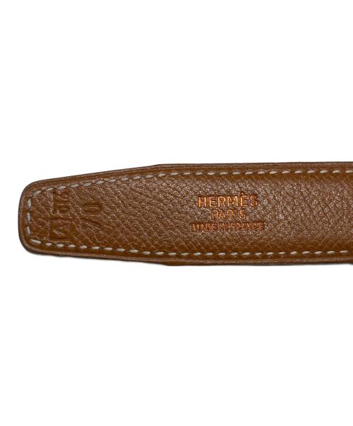 HERMES（エルメス）HERMES (エルメス) コンスタンスベルト ゴールド×ブラックの古着・服飾アイテム