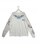 SAINT MICHAEL×Dr.Wooセントマイケル）の古着「 TATOO DW_LS TEE」｜ホワイト