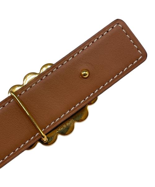HERMES（エルメス）HERMES (エルメス) マイヨンバブルリバーシブルベルト エトゥープの古着・服飾アイテム