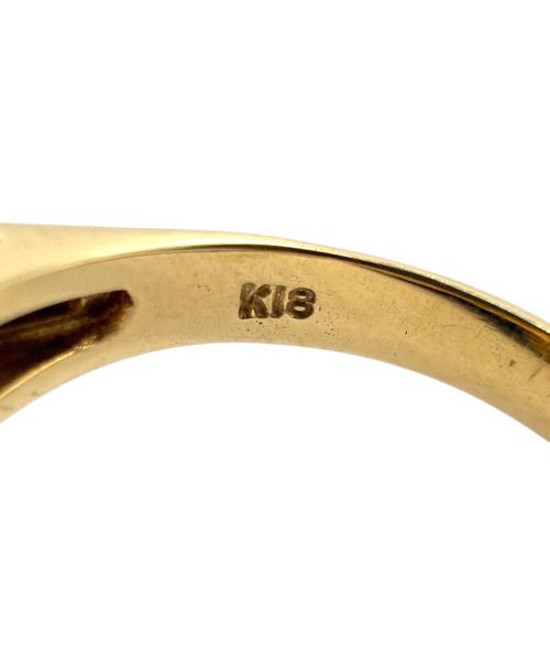 NO BRAND（ノーブランド）NO BRAND (ノーブランド) パール×ダイヤモンドリング/K18YG/11.8g サイズ:50(10号)の古着・服飾アイテム