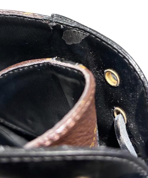 LOUIS VUITTON（ルイ ヴィトン）LOUIS VUITTON (ルイ ヴィトン) スタートレイルアンクルブーツ ブラウン×ブラック サイズ:39の古着・服飾アイテム