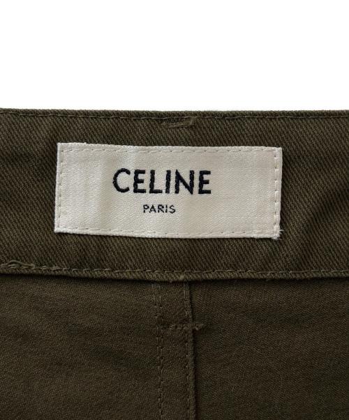 CELINE（セリーヌ）CELINE (セリーヌ) ショートパンツ カーキ サイズ:36の古着・服飾アイテム