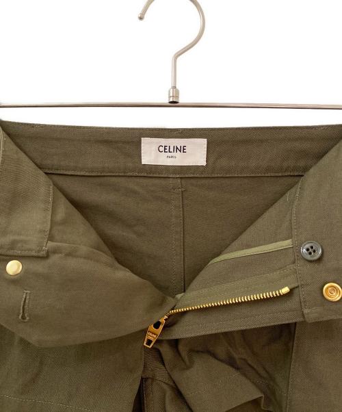 CELINE（セリーヌ）CELINE (セリーヌ) ショートパンツ カーキ サイズ:36の古着・服飾アイテム