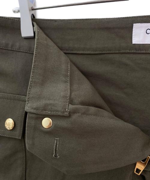 CELINE（セリーヌ）CELINE (セリーヌ) ショートパンツ カーキ サイズ:36の古着・服飾アイテム