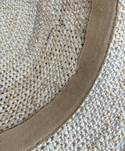 CELINE（セリーヌ）CELINE (セリーヌ) Triomphe Bucket Hat トリオンバケットハット/2AUP7517Q ナチュラルの古着・服飾アイテム