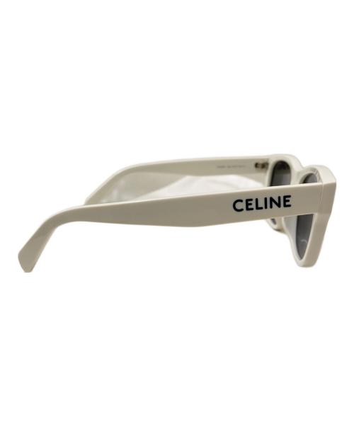 CELINE（セリーヌ）CELINE (セリーヌ) サングラス ホワイト サイズ:55□17-145の古着・服飾アイテム