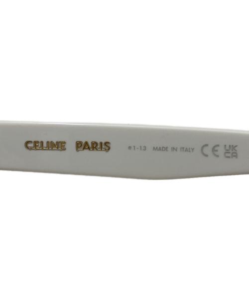 CELINE（セリーヌ）CELINE (セリーヌ) サングラス ホワイト サイズ:55□17-145の古着・服飾アイテム