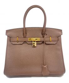 HERMES（エルメス）の古着「バーキン 30/ゴールド金具/トゴ/ショコラ/□P刻印:2012年」｜ショコラ