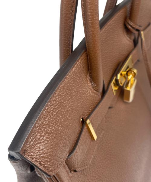 HERMES（エルメス）HERMES (エルメス) バーキン 30/ゴールド金具/トゴ/ショコラ/□P刻印:2012年 ショコラ サイズ:30の古着・服飾アイテム