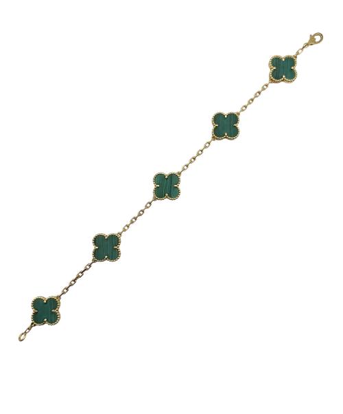 VAN CLEEF & ARPELS（ヴァンクリーフ＆アーペル）VAN CLEEF & ARPELS (ヴァンクリーフ＆アーペル) Vintage Alhambra bracelet, 5 motifs ヴィンテージ アルハンブラ ブレスレット、5モチーフ サイズ:ヴィンテージ/18cmの古着・服飾アイテム