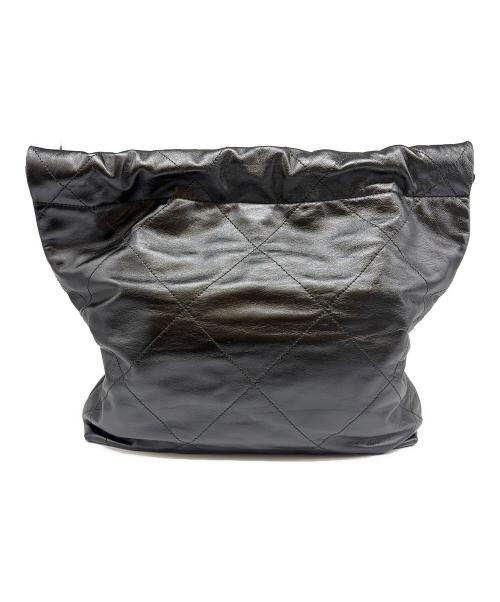 CHANEL（シャネル）CHANEL (シャネル) CHANEL 22 Small Handbag シャネル22 スモールハンドバッグ ブラック サイズ:スモールの古着・服飾アイテム