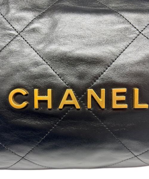 CHANEL（シャネル）CHANEL (シャネル) CHANEL 22 Small Handbag シャネル22 スモールハンドバッグ ブラック サイズ:スモールの古着・服飾アイテム