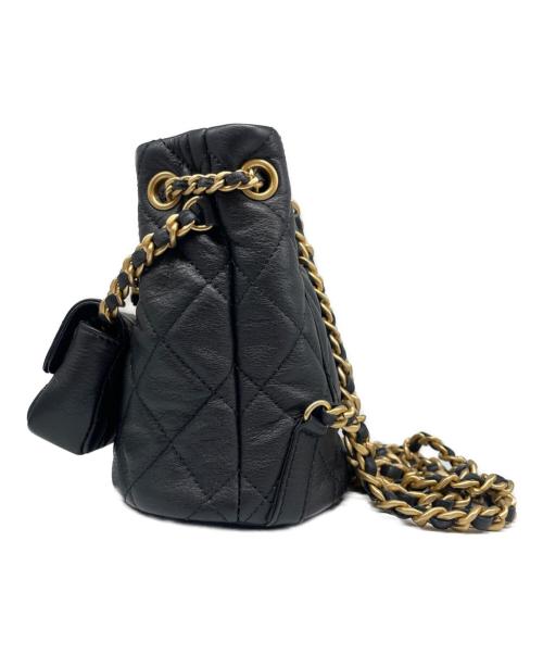 CHANEL（シャネル）CHANEL (シャネル) マトラッセ ミニバッグパック ブラックの古着・服飾アイテム