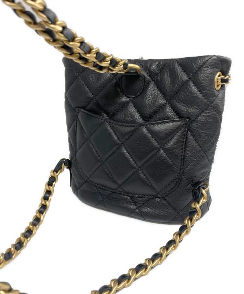 CHANEL（シャネル）CHANEL (シャネル) マトラッセ ミニバッグパック ブラックの古着・服飾アイテム