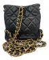 CHANEL (シャネル) マトラッセ ミニバッグパック ブラック：650000円
