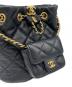 中古・古着 CHANEL (シャネル) マトラッセ ミニバッグパック ブラック：650000円