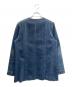 GUCCI (グッチ) Oversized Collarless Denim Jacket オーバーサイズ ノーカラーデニムジャケット/561892-XDAJV インディゴ サイズ:44：60000円