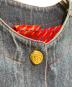 中古・古着 GUCCI (グッチ) Oversized Collarless Denim Jacket オーバーサイズ ノーカラーデニムジャケット/561892-XDAJV インディゴ サイズ:44：60000円