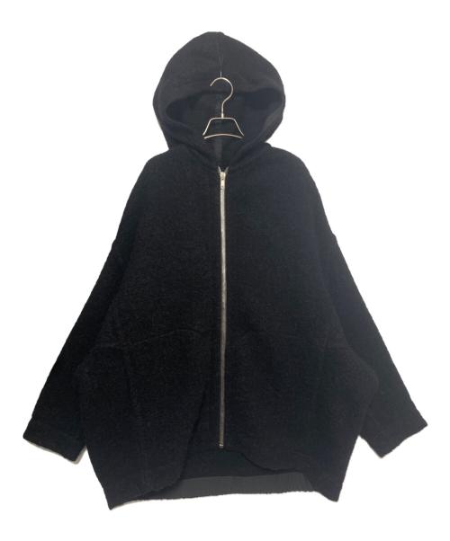 RICK OWENS（リックオウエンス）RICK OWENS (リックオウエンス) Jumbo Peter hoodie ブラック サイズ:46の古着・服飾アイテム