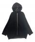 RICK OWENS（リックオウエンス）の古着「Jumbo Peter hoodie」｜ブラック