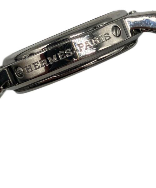 HERMES（エルメス）HERMES (エルメス) Clipper クリッパー Ref:CL4.210 ブルー文字盤 サイズ:14㎝/24mmの古着・服飾アイテム