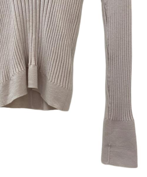 Martin Margiela4（マルタンマルジェラ 4）Martin Margiela4 (マルタンマルジェラ 4) Vネックリブニット アイボリー サイズ:SWの古着・服飾アイテム