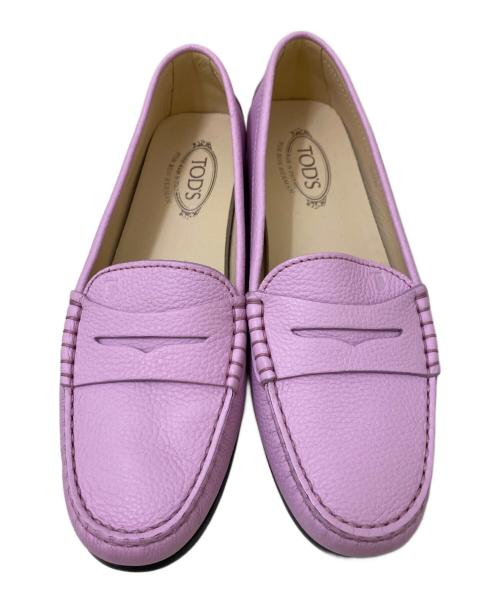 TOD'S（トッズ）TOD'S (トッズ) ローファー ピンク サイズ:36 1/2の古着・服飾アイテム
