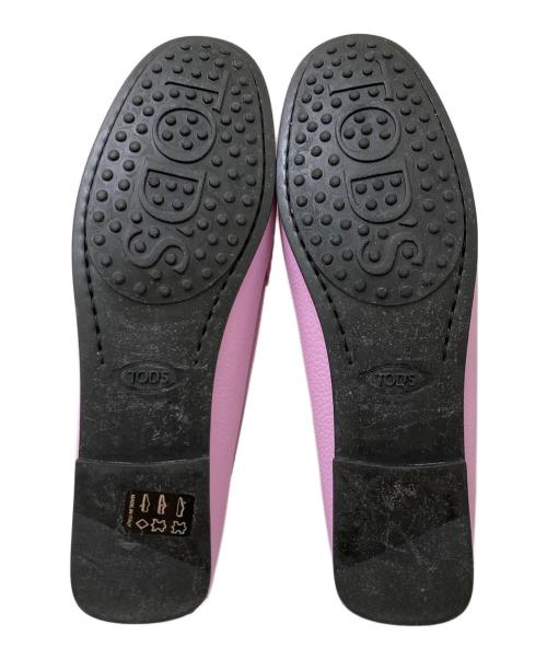 TOD'S（トッズ）TOD'S (トッズ) ローファー ピンク サイズ:36 1/2の古着・服飾アイテム