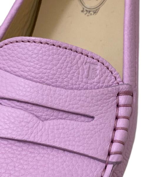 TOD'S（トッズ）TOD'S (トッズ) ローファー ピンク サイズ:36 1/2の古着・服飾アイテム