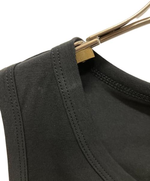 VERSACE（ヴェルサーチ）VERSACE (ヴェルサーチ) Greca Border cropped tank top ブラック サイズ:5の古着・服飾アイテム
