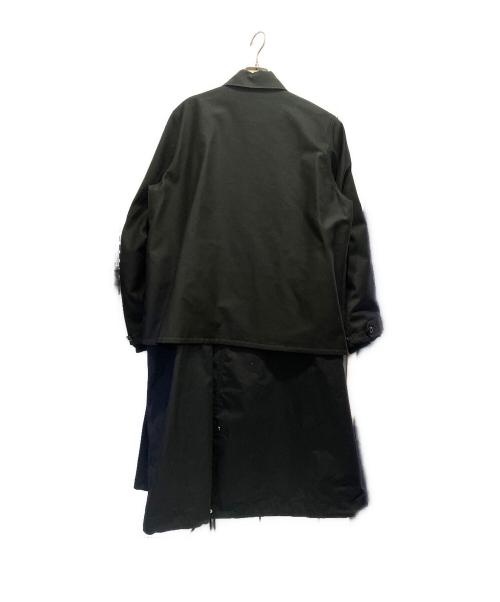 sacai（サカイ）sacai (サカイ) WTAPS (ダブルタップス) Cotton Back Satin COAT ブラック サイズ:1の古着・服飾アイテム