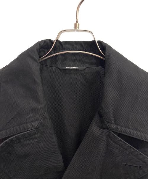 HERMES（エルメス）HERMES (エルメス) ベルトコート ブラック サイズ:48の古着・服飾アイテム