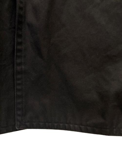 HERMES（エルメス）HERMES (エルメス) ベルトコート ブラック サイズ:48の古着・服飾アイテム