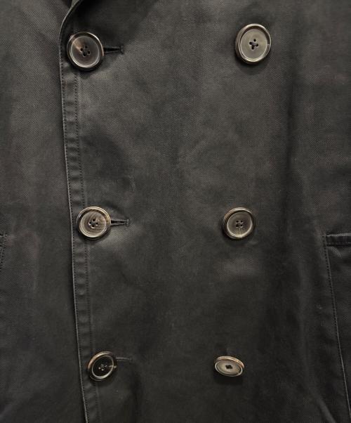 HERMES（エルメス）HERMES (エルメス) ベルトコート ブラック サイズ:48の古着・服飾アイテム