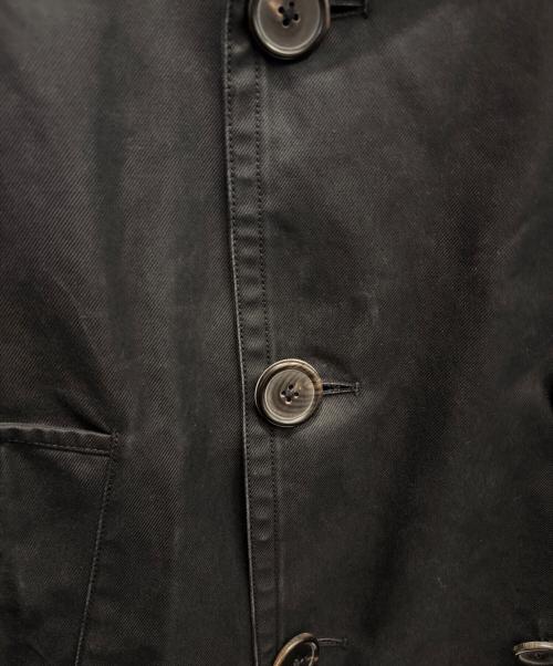 HERMES（エルメス）HERMES (エルメス) ベルトコート ブラック サイズ:48の古着・服飾アイテム