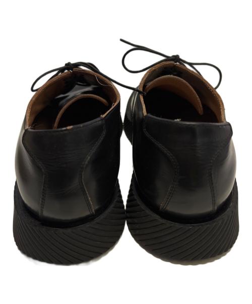 JIL SANDER（ジルサンダー）JIL SANDER (ジルサンダー) ポストダービーレザーシューズ ブラック サイズ:42の古着・服飾アイテム