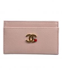 CHANEL（シャネル）の古着「メティエダールコレクション カードケース」｜ピンク