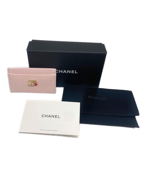 CHANEL（シャネル）CHANEL (シャネル) メティエダールコレクション カードケース ピンクの古着・服飾アイテム