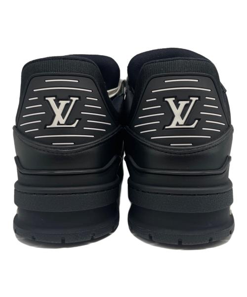 LOUIS VUITTON（ルイ ヴィトン）LOUIS VUITTON (ルイ ヴィトン) LVトレイナーライン/LV Trainer Sneakers/LX1203 ブラック サイズ:7 1/2の古着・服飾アイテム