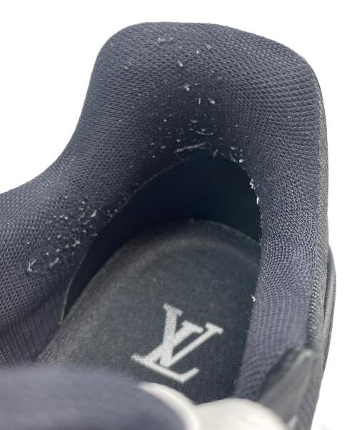 LOUIS VUITTON（ルイ ヴィトン）LOUIS VUITTON (ルイ ヴィトン) LVトレイナーライン/LV Trainer Sneakers/LX1203 ブラック サイズ:7 1/2の古着・服飾アイテム