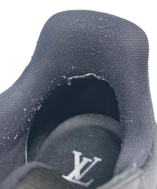 LOUIS VUITTON（ルイ ヴィトン）LOUIS VUITTON (ルイ ヴィトン) LVトレイナーライン/LV Trainer Sneakers/LX1203 ブラック サイズ:7 1/2の古着・服飾アイテム