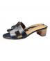 HERMES (エルメス) オアジス/Oasis サンダル ブラック サイズ:36：65000円