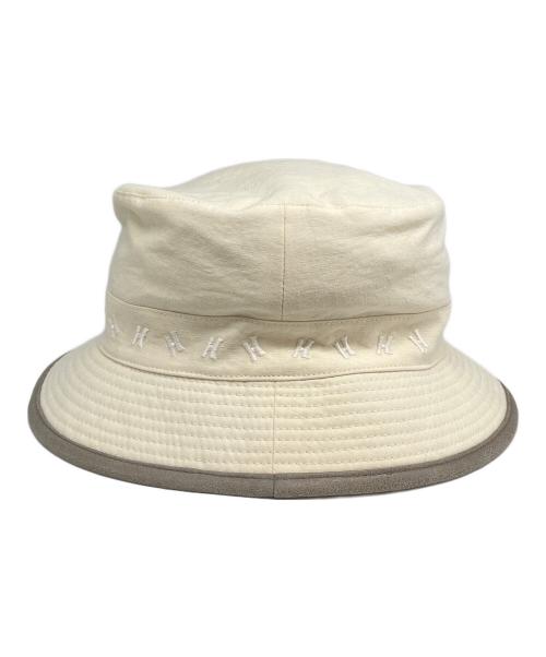 HERMES（エルメス）HERMES (エルメス) H Logo Tape Hat Hロゴテープハット アイボリー サイズ:59 未使用品の古着・服飾アイテム
