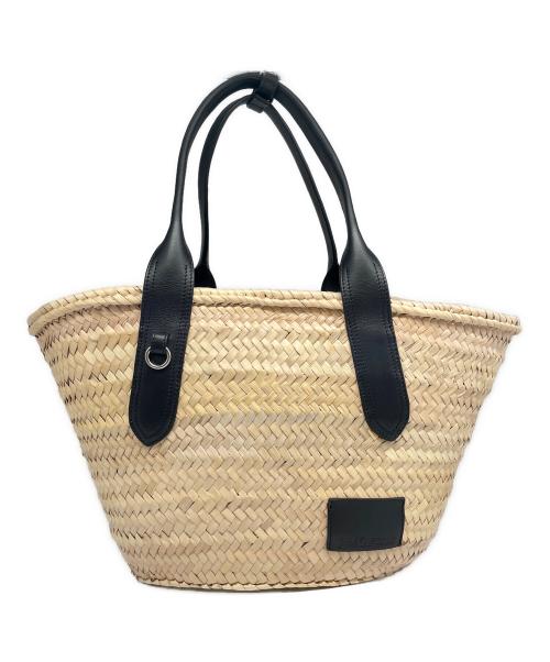 J&M DAVIDSON（ジェイ＆エム デヴィッドソン）J&M DAVIDSON (ジェイ＆エム デヴィッドソン) 22SS MEDIUM BASKET ミディアムバスケット/LMBK 0XX PLSC ナチュラルの古着・服飾アイテム
