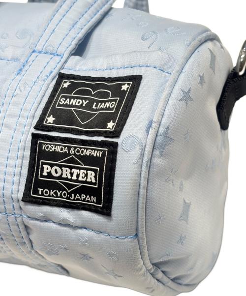 PORTER（ポーター）PORTER (ポーター) SANDY LIANG (サンディーリアン) ローフ バッグ スカイブルーの古着・服飾アイテム