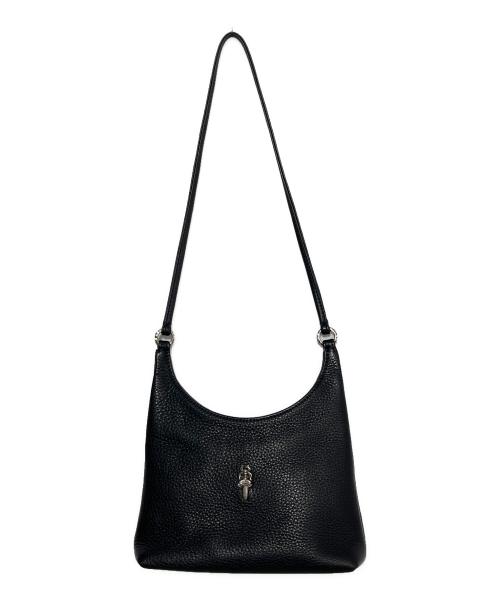 CHROME HEARTS（クロムハーツ）CHROME HEARTS (クロムハーツ) VIV LTHR DAGGER BAG ブラックの古着・服飾アイテム