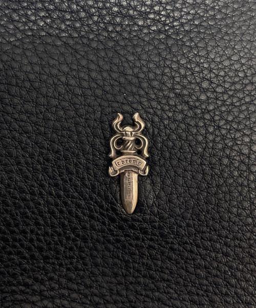 CHROME HEARTS（クロムハーツ）CHROME HEARTS (クロムハーツ) VIV LTHR DAGGER BAG ブラックの古着・服飾アイテム